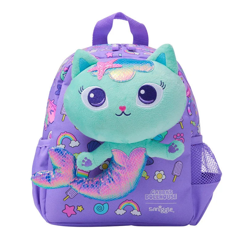 New Australia Genuine Smiggle School Bag Set for Girls with Pencil Box, Water Cup & Meal Bag