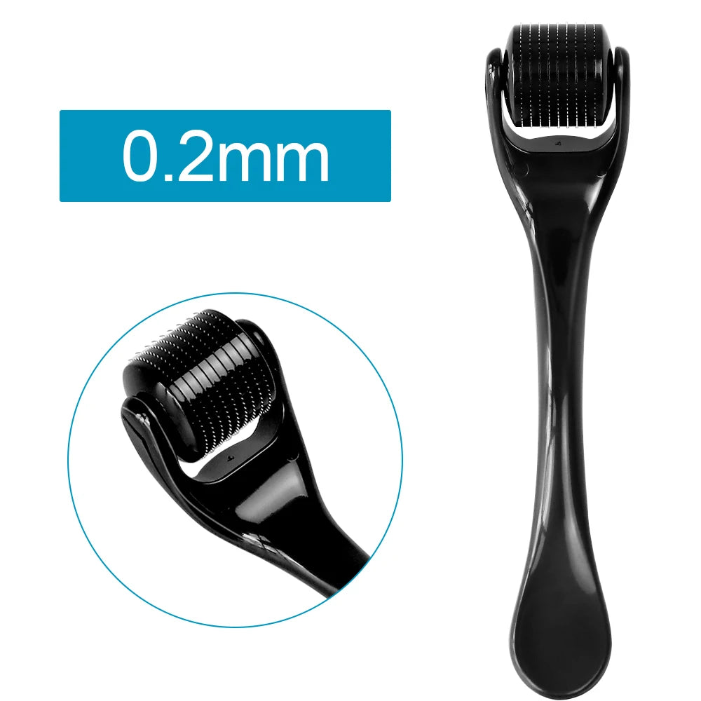 Titanium DRS 540 Derma Roller for Beard & Hair Regrowth Microneedle Facial Beauty Tool