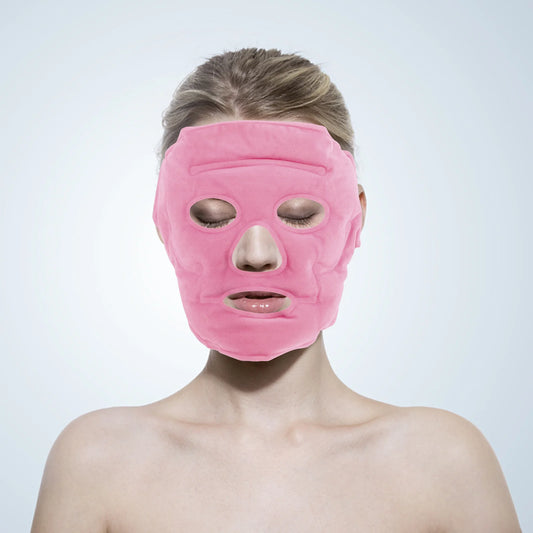 Slimming Tourmaline Cold Face Mask & Gel Eye Patch for Facial Beauty