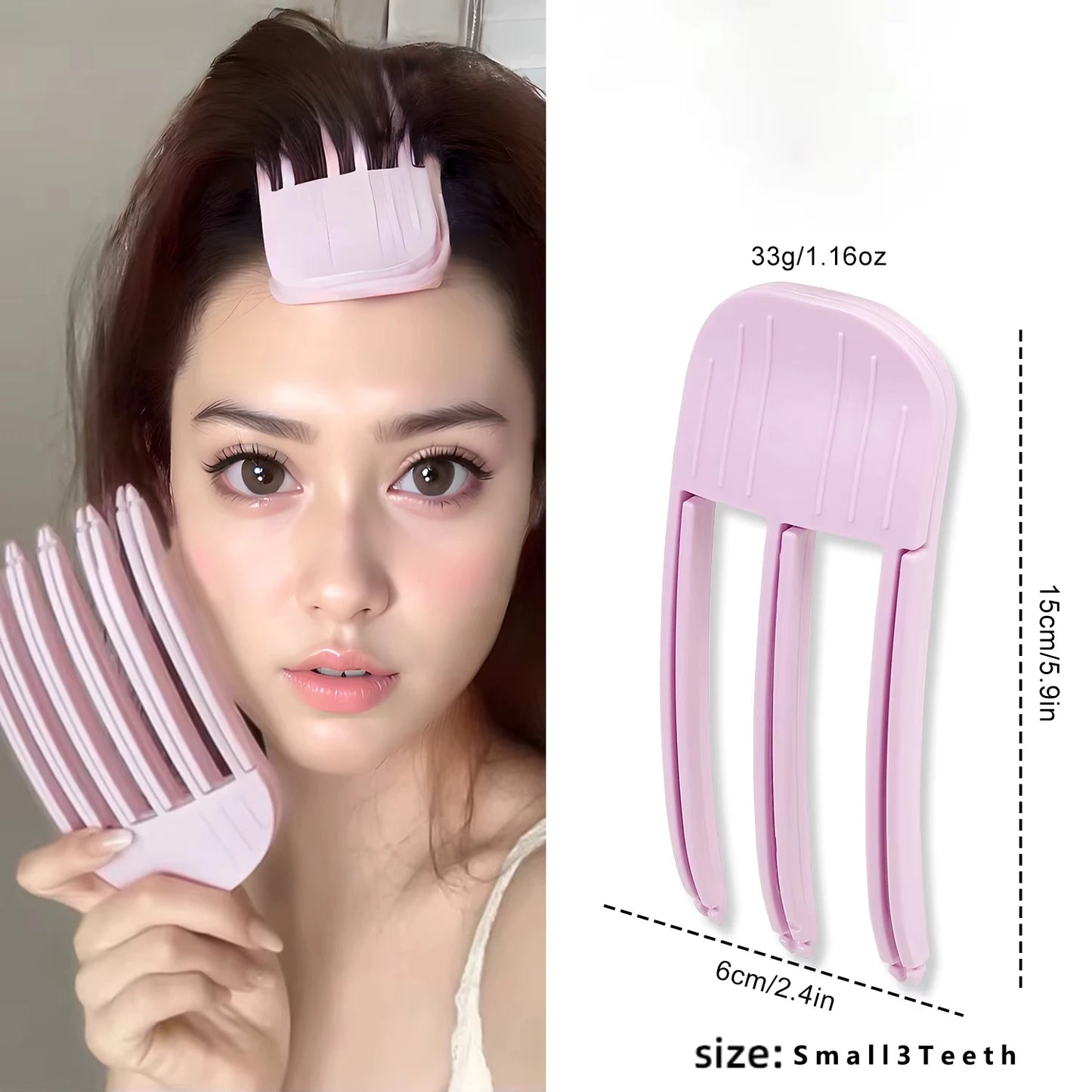 Fluffy Hairpin Curling Clips - Volumizing Bangs & Hair Roots Clips for Women, Fixed Shape Fashion Hair Rollers
