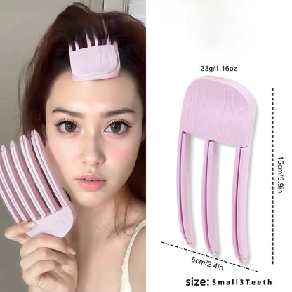 Fluffy Hairpin Curling Clips - Volumizing Bangs & Hair Roots Clips for Women, Fixed Shape Fashion Hair Rollers