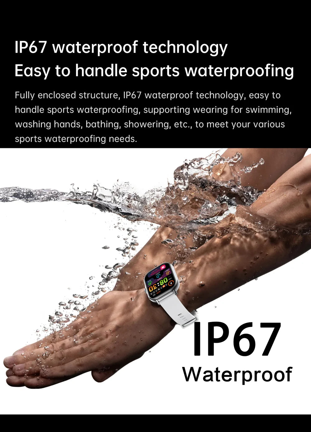 2025 2.01'' Smart Watch, Bluetooth Call, Music Player, Fitness Tracker, Sport Waterproof Watch for Men & Women, iPhone/Android