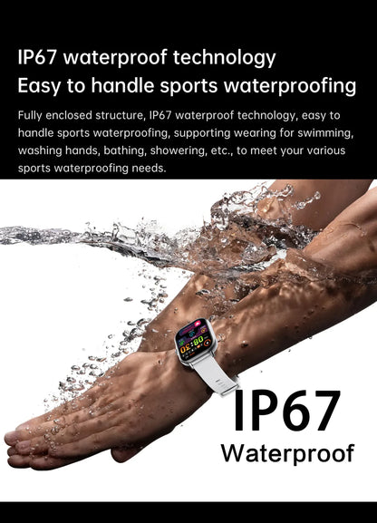 2025 2.01'' Smart Watch, Bluetooth Call, Music Player, Fitness Tracker, Sport Waterproof Watch for Men & Women, iPhone/Android