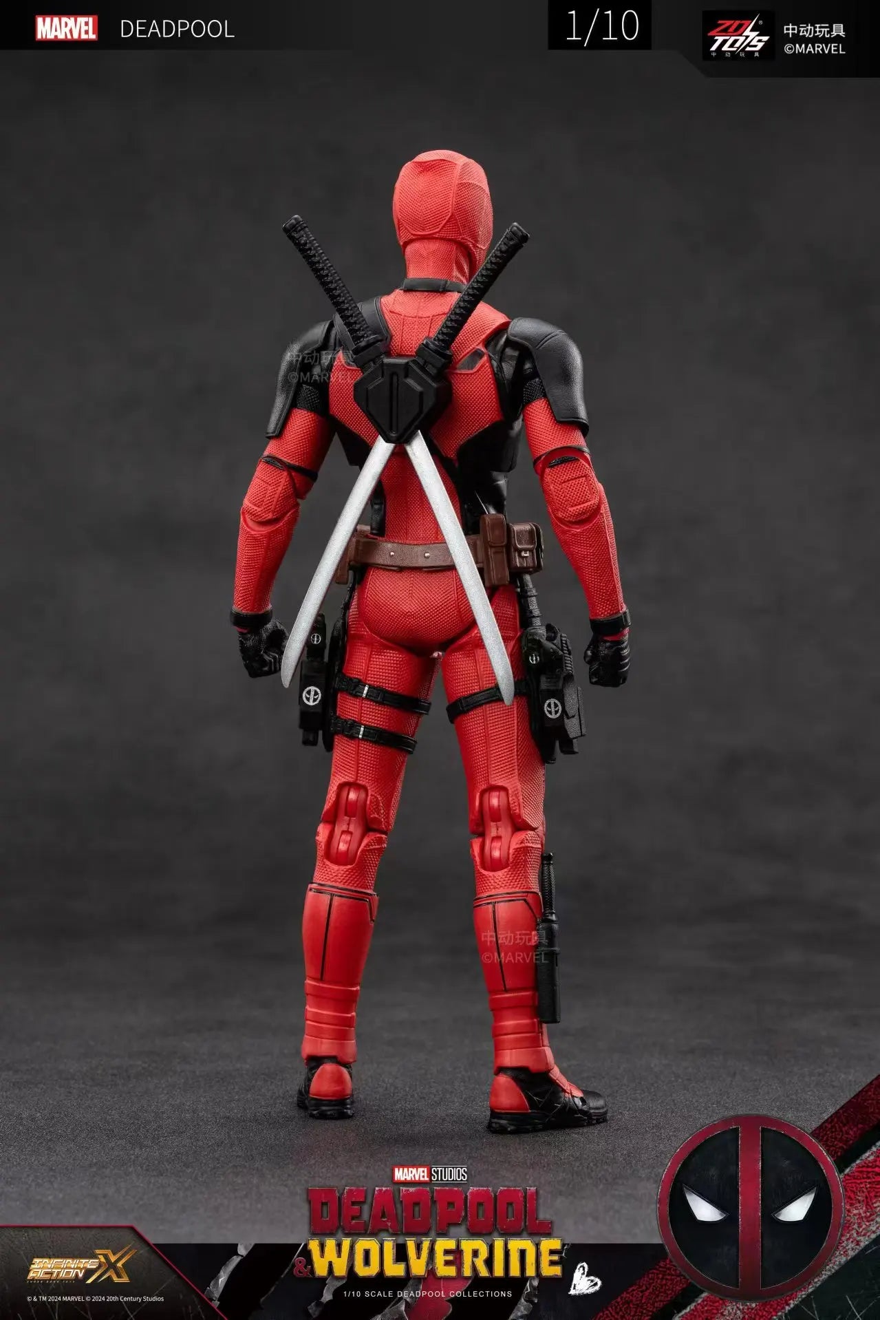 2024 Deadpool & Wolverine Movie Version Action Figures – ZD Toy Series for Collectors & Kids