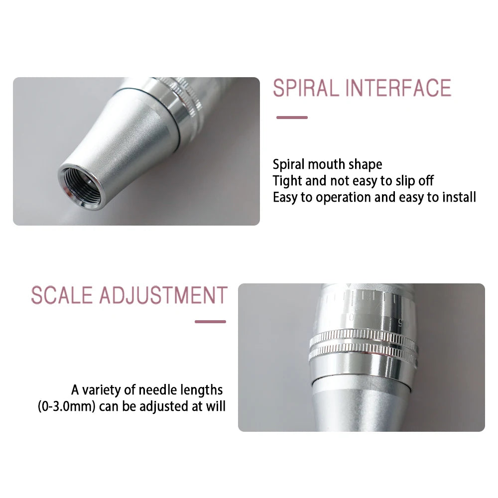 Electric Dr.Imp Wireless Dermapen - Microneedling Device with Nano Needle Cartridge