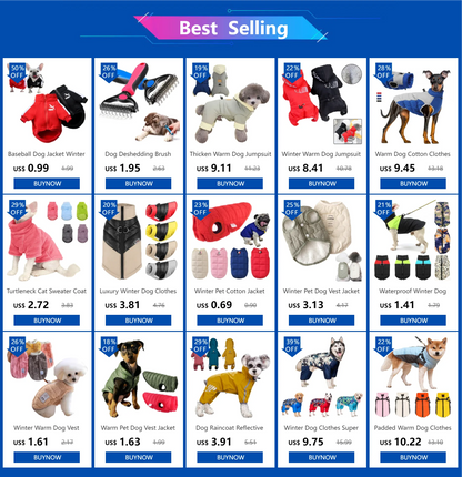 Warm Fleece Dog Jacket with D-Ring – Vest for Small Dogs & Cats, French Bulldog & Chihuahua Coat