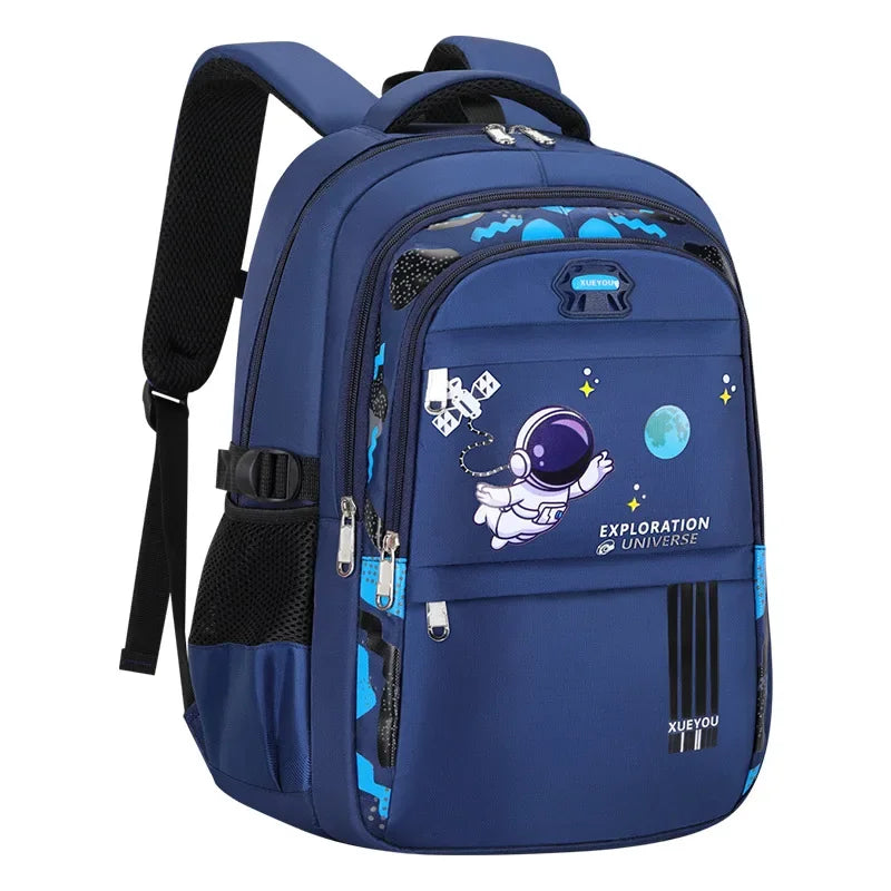 Astronaut Waterproof Backpack for Boys 2-16 Years – School & Primary Book Bag