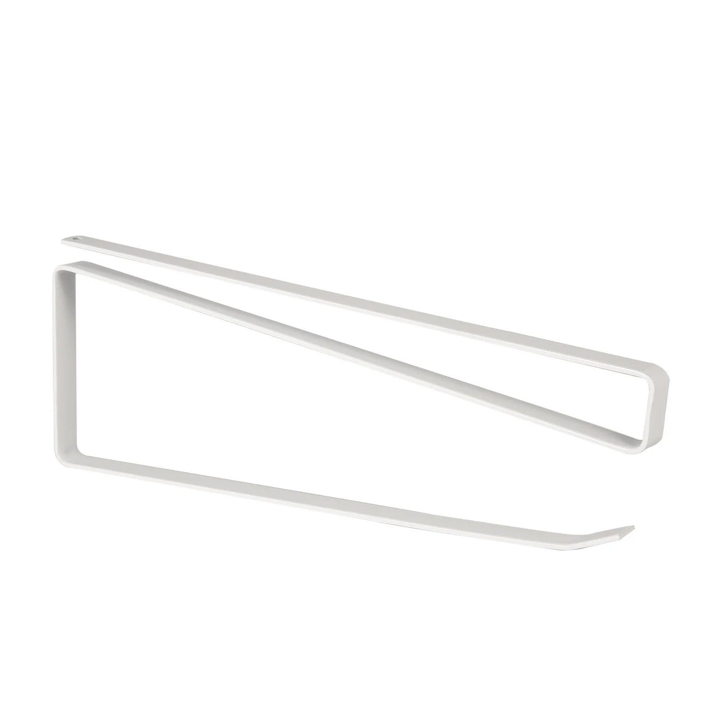 Hanging Kitchen Paper Towel Rack - Roll Paper, Plastic Wrap & Rag Organizer for Kitchen, Cabinets, Bathroom