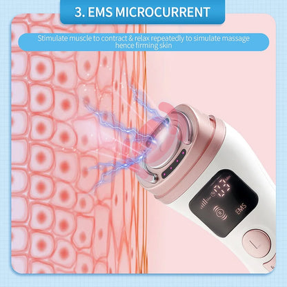 Mini HIFU Machine Ultrasonic RF EMS Facial Lifting & Skin Tightening Device