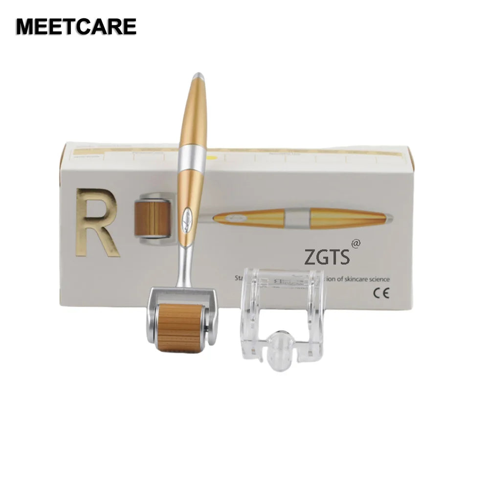 ZGTS 192 Needle Derma Roller - 0.25mm Microneedling for Face, Body, Scar & Stretch Mark Removal