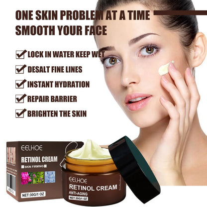 Retinol Wrinkle Remover Face Cream - Firming, Anti-Aging & Moisturizing Skin Care