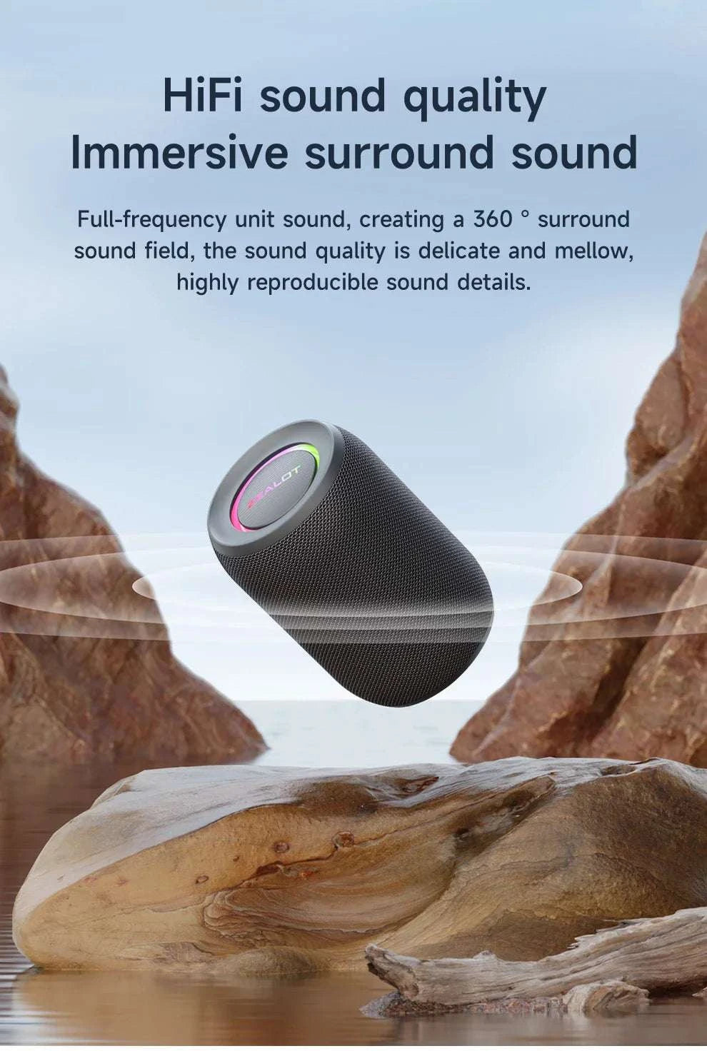 Zealot S32 Bluetooth Portable Speaker