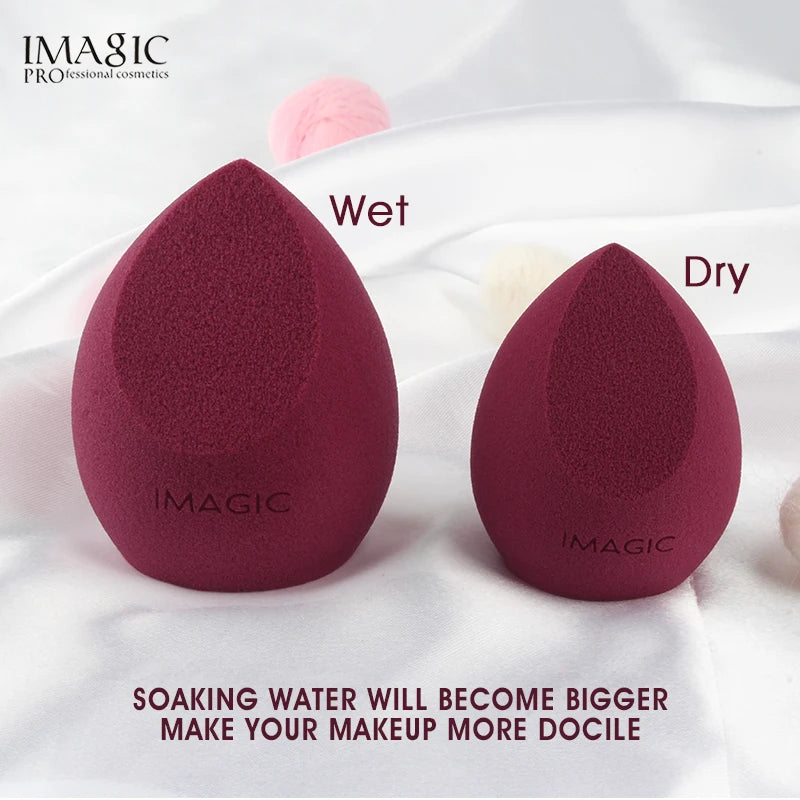 IMAGIC Beauty Sponge – Gourd Water Drop Makeup Puff for Wet & Dry Use