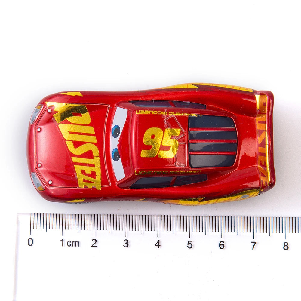 Disney Pixar Cars 3 Lightning McQueen & Mater 1:55 Diecast Toy Car Collection for Kids