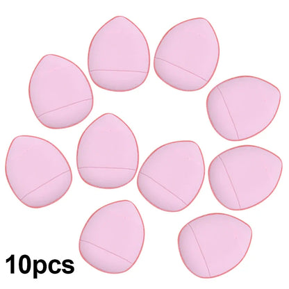 5/10Pcs Mini Finger Puff – Air Cushion Powder Sponge for Foundation & BB Cream Application