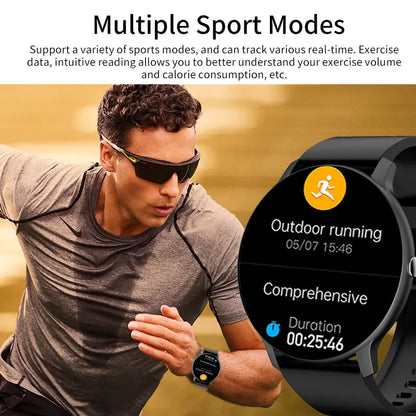 LIGE Smart Watch for Men & Women, Full Touch Screen, Sport Fitness Tracker, IP67 Waterproof, Bluetooth for Android/iOS