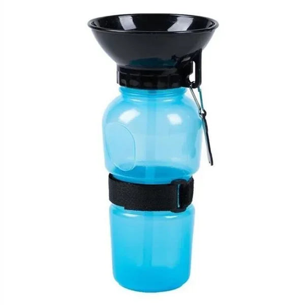 500ml Outdoor Portable Pet Water Bottle – Travel Feeder Cup for Dogs & Cats