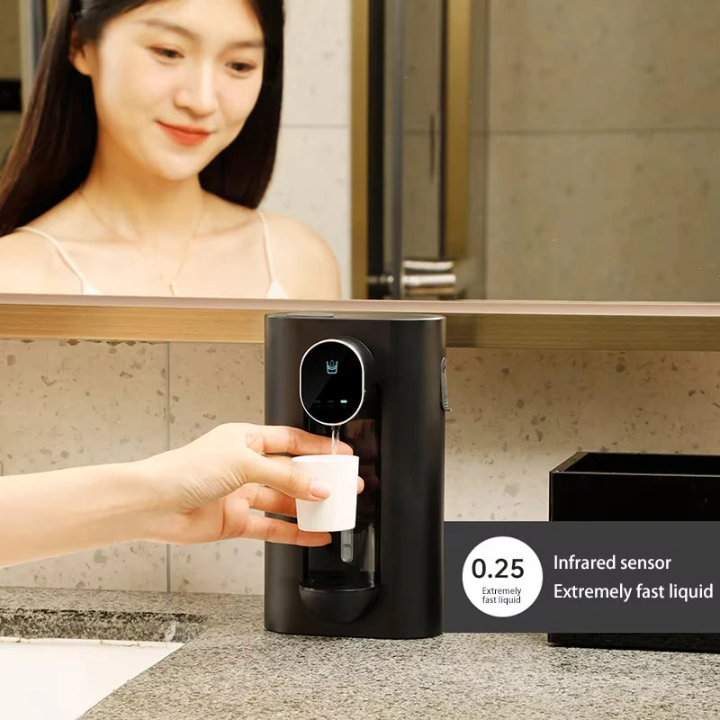 40Ml Wall-Mount Automatic Mouthwash Dispenser Bottle