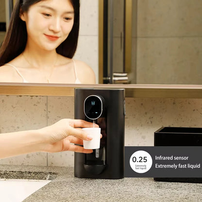 40Ml Wall-Mount Automatic Mouthwash Dispenser Bottle