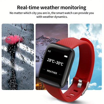 D13 Multifunctional Smart Watch for Men & Women, Bluetooth Connected, Music Player, Fitness Tracker, Sleep Monitor