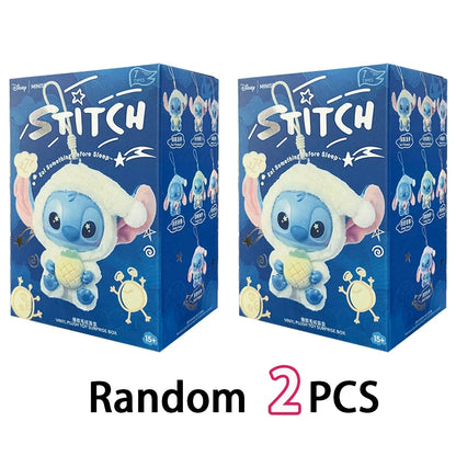 15CM Stitch Eat Something Series Blind Box Plush Doll Pendant – Mystery Toy Gift
