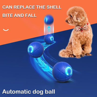 Automatic Bouncing Dog Ball Interactive Vibrating Toy for Dogs & Puppies Birthday Essentials