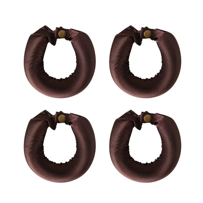 Heatless Satin Curling Rod Headband No-Heat Silk Curls Lazy Hair Rollers Soft Sleep-in Styling Tool