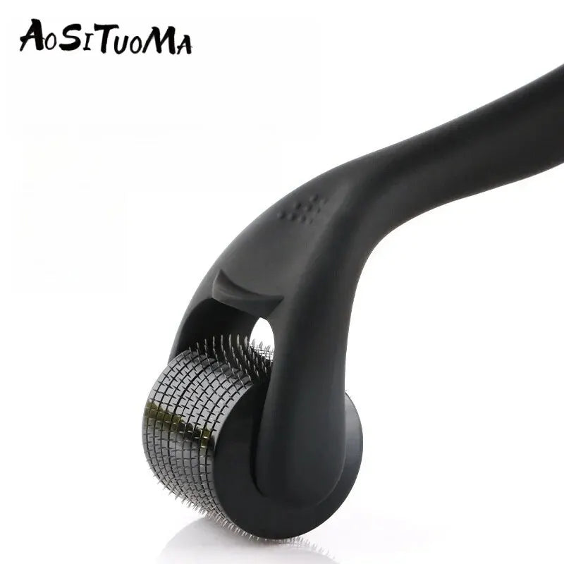 Microneedle Derma Roller - Microneedling Tool for Skin, Facial, Hair & Beard Care (For Women & Men)