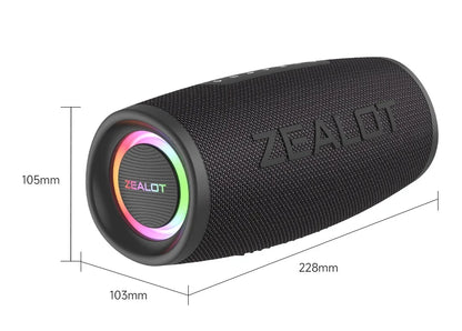 ZEALOT Bluetooth 5.2 Portable Speaker