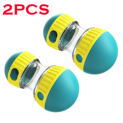 Dog Puzzle Toy – Elliptical Track Rolling Ball for Intelligence & Interactive Play