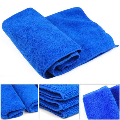 1-20Pcs Microfiber Towels for Car Wash, Drying, and Household Cleaning Cloths