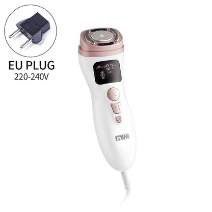Mini HIFU Machine Ultrasonic RF EMS Facial Lifting & Skin Tightening Device