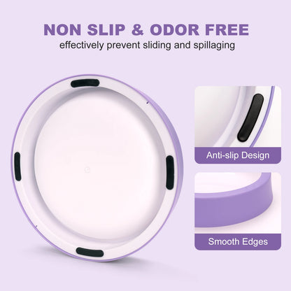 Non-Slip Pet Dog Slow Feeder Bowl – Anti-Gulping Eco-Friendly Dish for All Dog Sizes