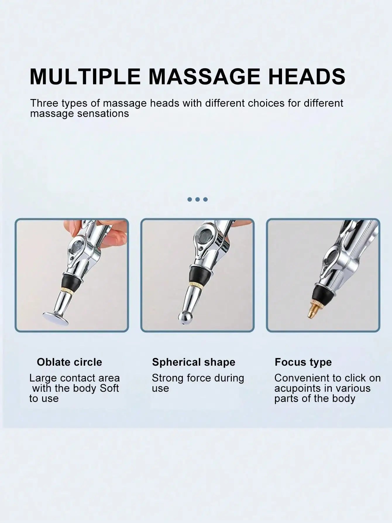 Meridian Pen Electronic Energy Circulation Massage Pen for Soothing & Relaxation
