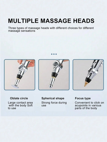 Meridian Pen Electronic Energy Circulation Massage Pen for Soothing & Relaxation