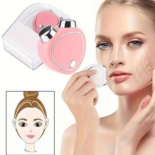 Mini Facial Massage Beauty Instrument USB Charging Skin Care & Face Firming Massager