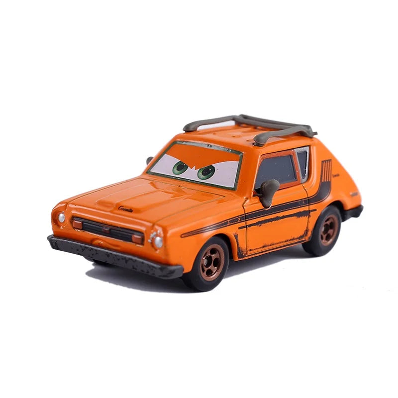 Disney Pixar Cars 2 Lightning McQueen Mini Diecast Racing Car Dinoco Racers Collection for Kids