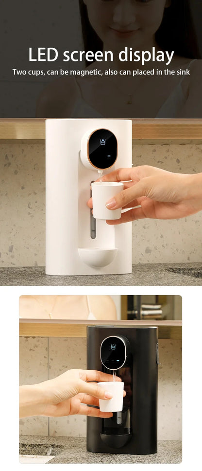 40Ml Wall-Mount Automatic Mouthwash Dispenser Bottle