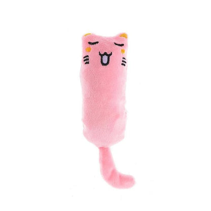 Pet Toy with Rustle Sound & Catnip Plush Catnip Toy for Cats & Kittens Teeth Grinding Pillow