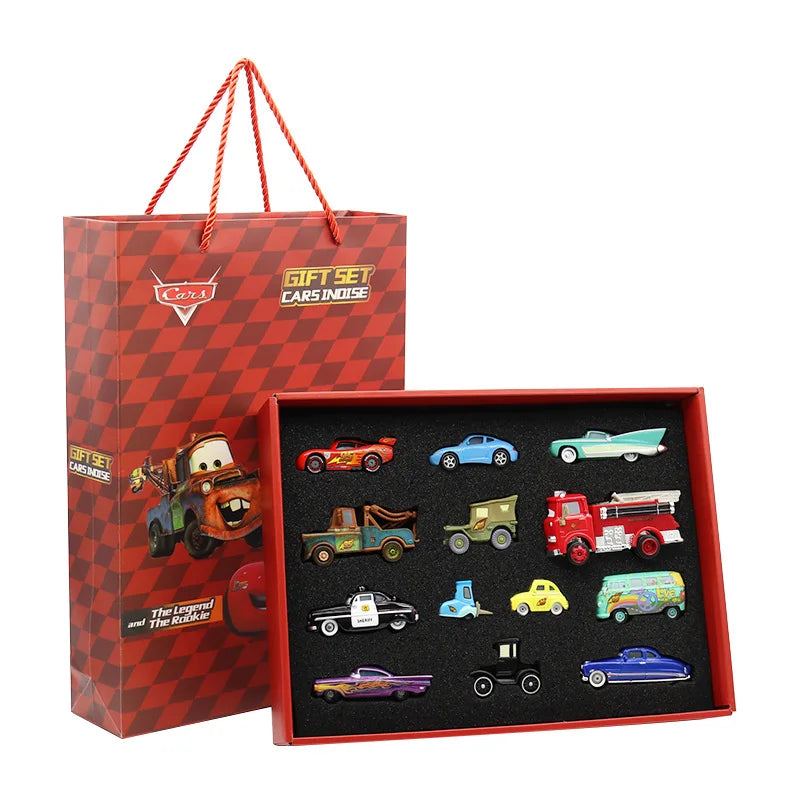 Disney Pixar Cars 3 Metal Diecast Lightning McQueen Mater Champion Car Model Toy Gift Set Jackson Uncle Truck Boy Birthday