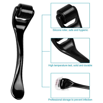 Titanium DRS 540 Derma Roller for Beard & Hair Regrowth Microneedle Facial Beauty Tool