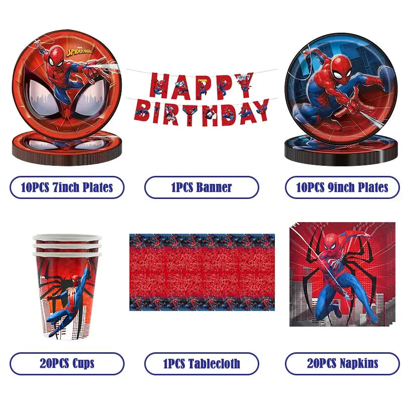 Spiderman birthday party