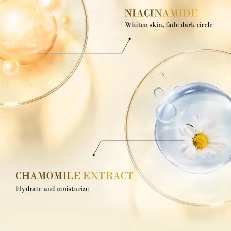 24K Gold Hyaluronic Acid Eye Mask - Collagen Patches for Dark Circles & Skin Care
