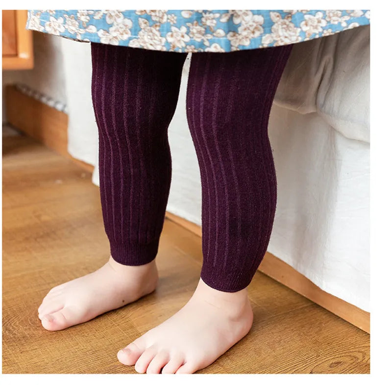 Spring Autumn Baby Pants, Cotton Stretch Leggings for Boys & Girls 0-6 Years