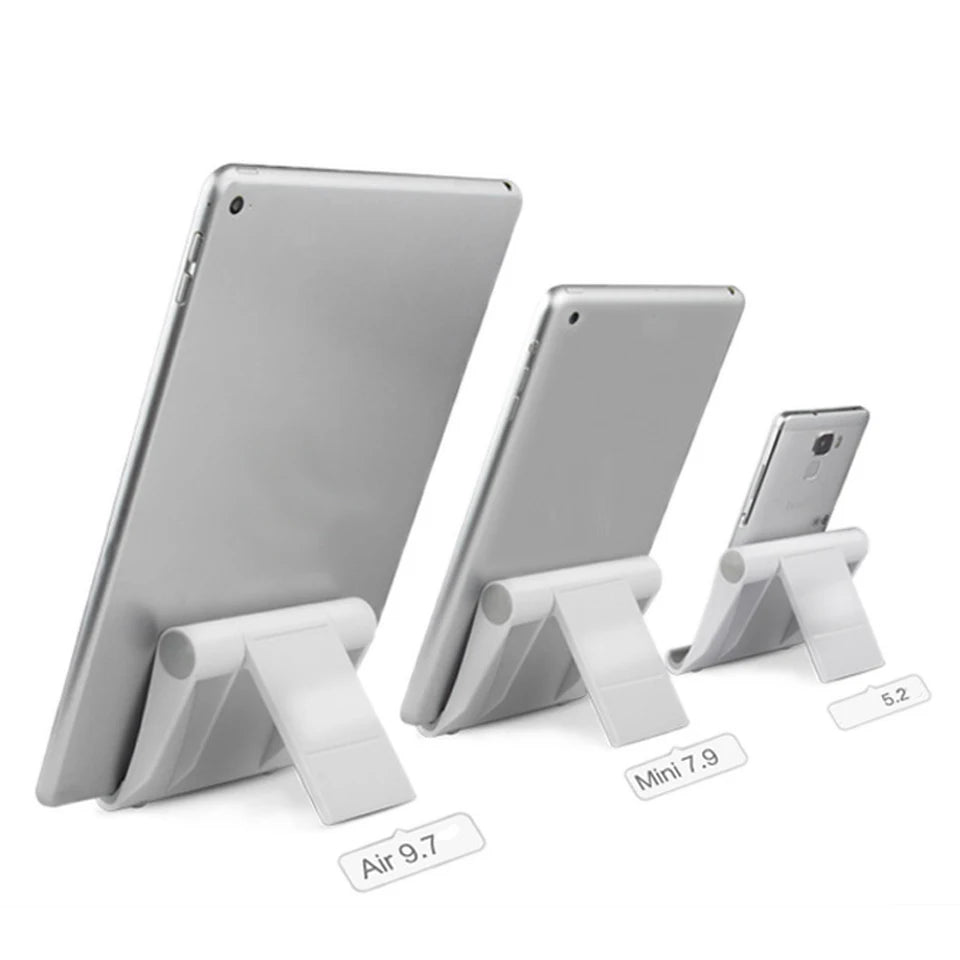 Universal Foldable Desk Phone Holder - Mount Stand for Samsung S20, iPhone 11, Note 10, and Tablets