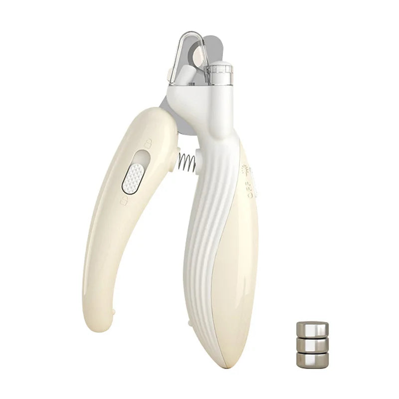 Professional Pet Nail Clippers with LED Light for Dogs, Cats & Small Animals