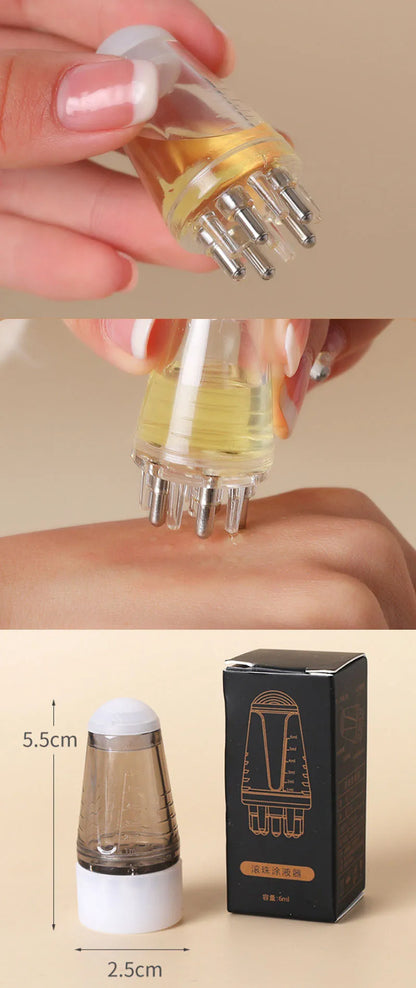 Scalp Applicator Liquid Comb Portable Mini Massage Comb for Essential Oil & Hair Loss Prevention Head Care Tool