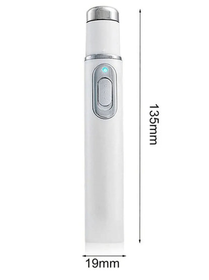 Facial Beauty Device & Eye Massager - Blue Light Treatment for Dark Circles, Eye Bags & Skin Texture