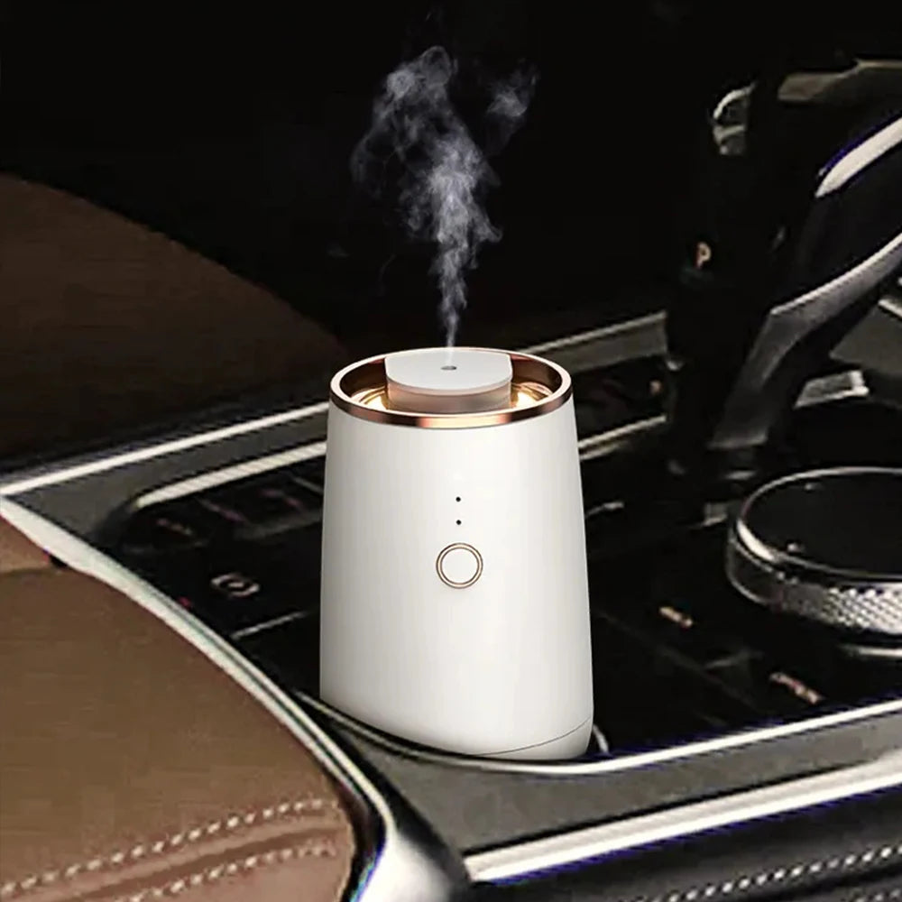 Mini Car Waterless Essential Oils Diffuser, Aromatherapy & Air Freshener