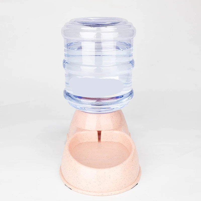 Automatic Pet Water Dispenser & Feeder - Large Capacity for Dogs & Cats